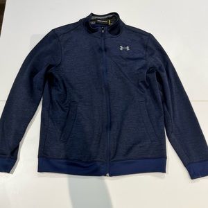 Under armour sweater blue size mall although more like medium